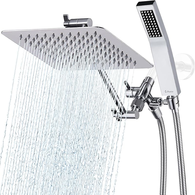 G-Promise Metal Square Shower Combo